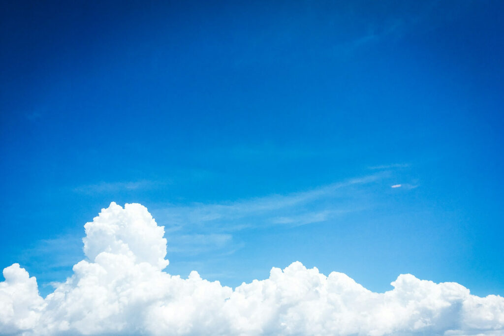 青空と入道雲